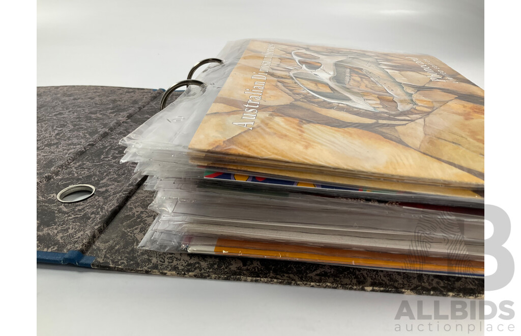 Album of Australian 1990's Telecom Mint Phone Cards and Phone Card Packs, States and Territories, Australia Day and More - Face Value Over $900