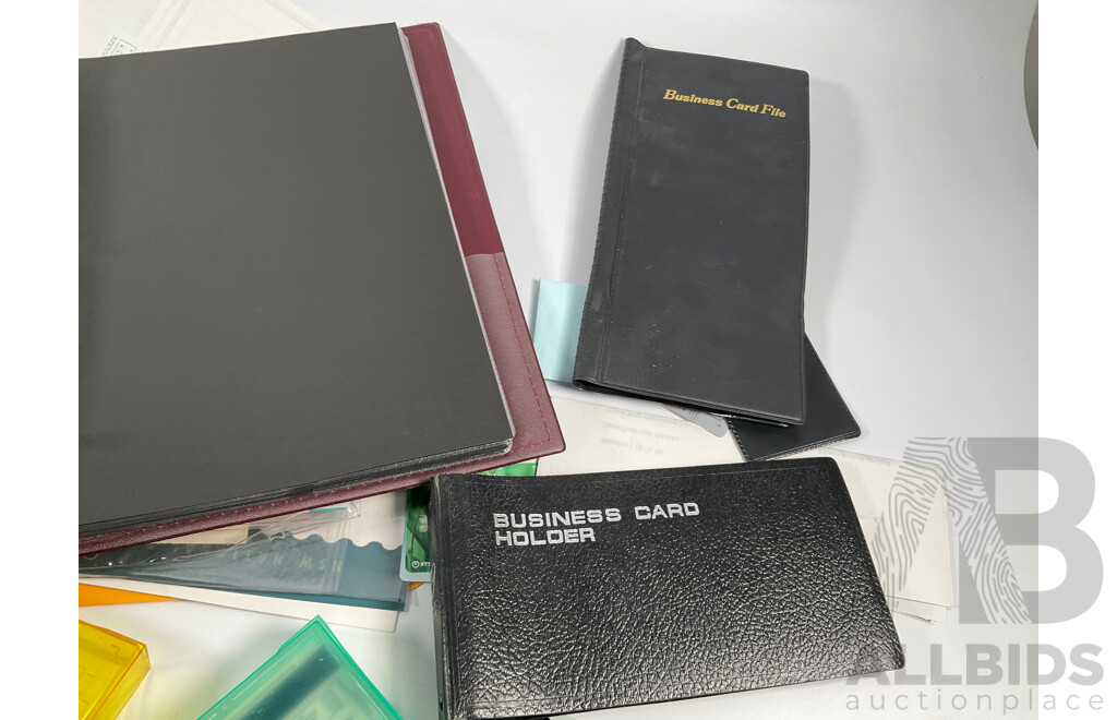 Large Collection of Australian and International Phone Cards Including Japan, European, Albums, Wallets, Unused, Multiples