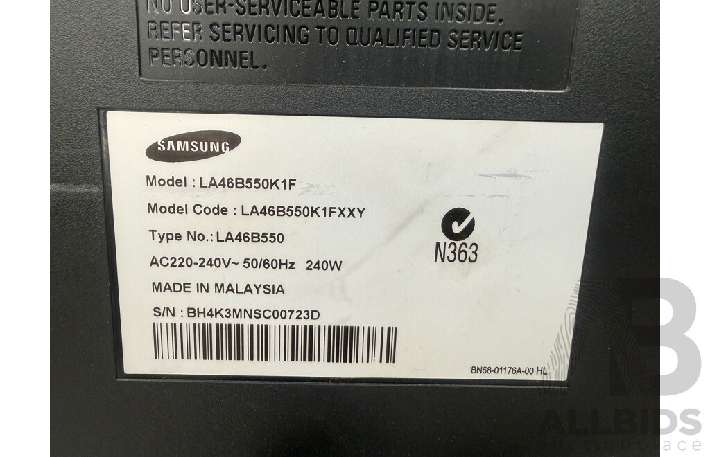 Samsung 46 Inch Series 5 TV