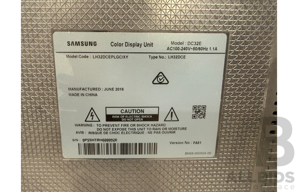 Samsung 32 Inch LED TV