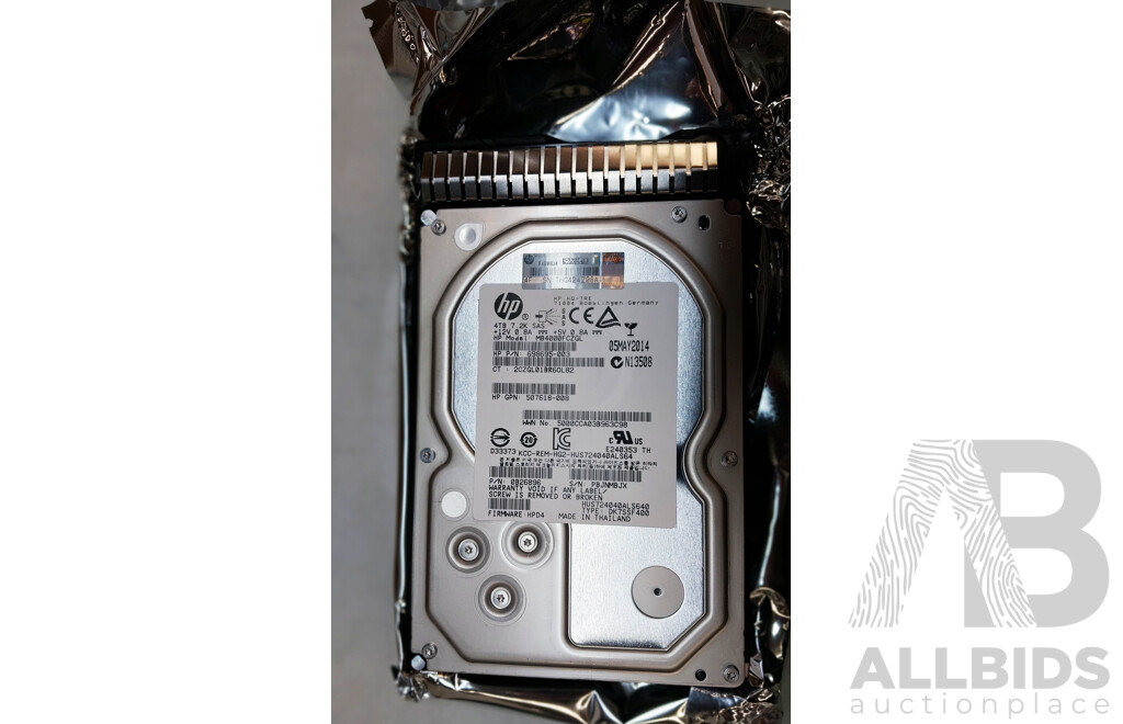 HP (695510) 4TB SAS 6Gbps 7.2K 3.5-Inch Hard Drive