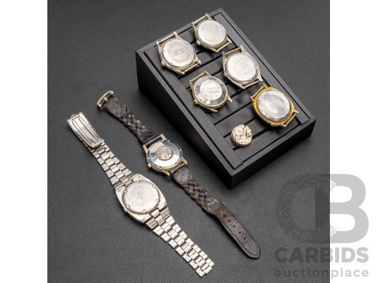 Collection of Vintage Watches & Faces - Lot of 8