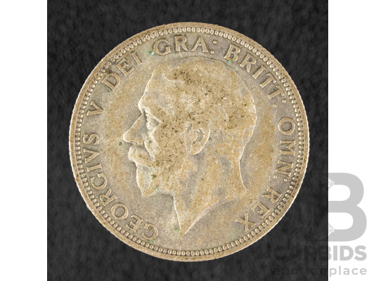 Great Britain KGV 1935 Silver Florin  .500