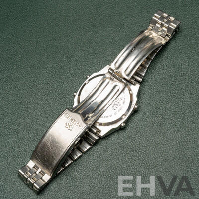 Men's Vintage Seiko Digital Sports 100 Wrist Watch A547-5050 AO