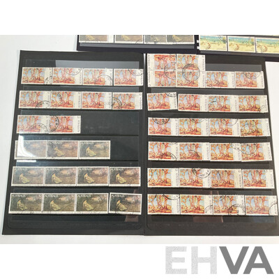 Collection of Australian Stamps, High Domination Including Artist Painting Series Set