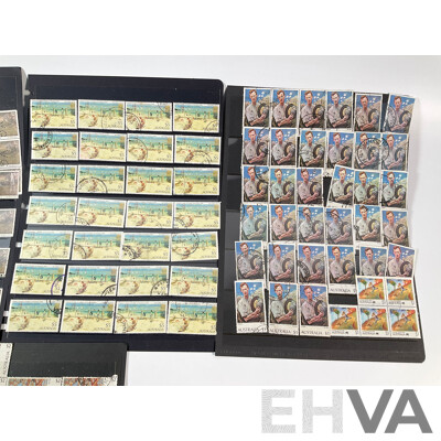 Collection of Australian Stamps, High Domination Including Artist Painting Series Set
