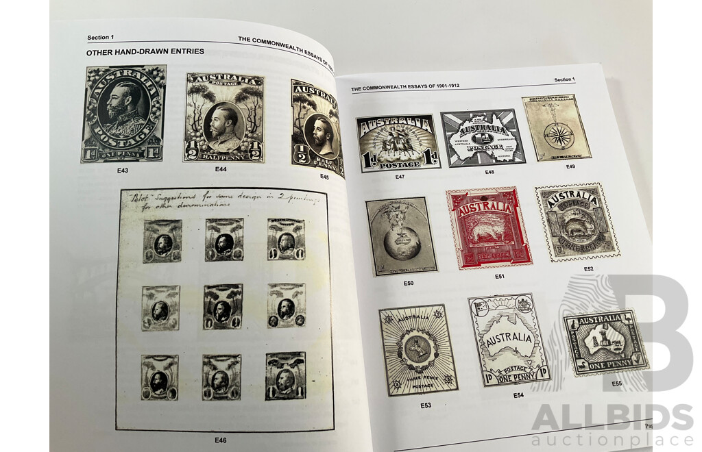 The Australian Commonwealth Stamp Specialist's Catalogue, Kangaroos, Signed by Author Geoffrey Kellow