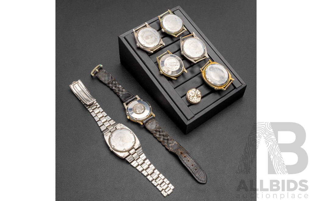 Collection of Vintage Watches & Faces - Lot of 8