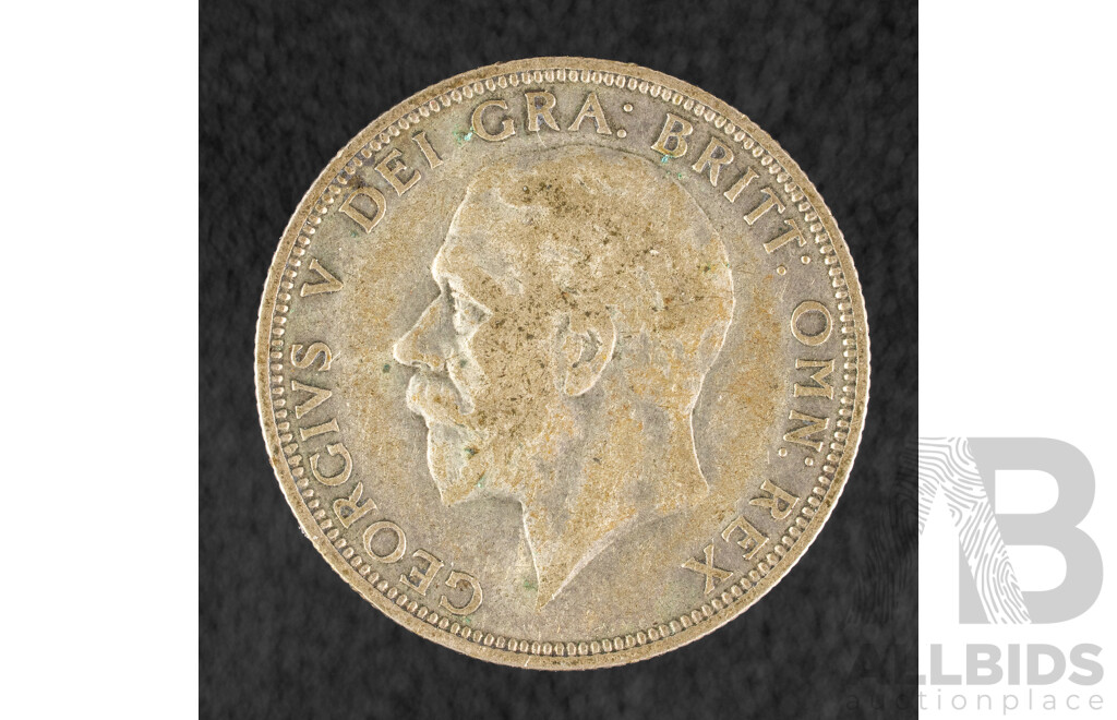 Great Britain KGV 1935 Silver Florin .500