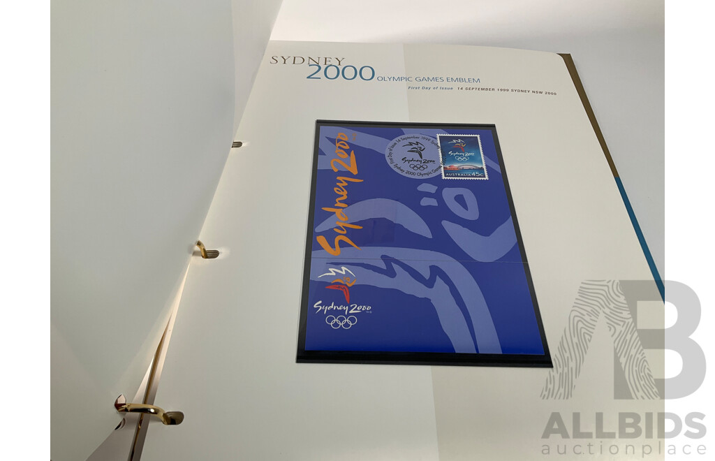 Australian 1996-2000 Olympic Games Prestige Stamp Album