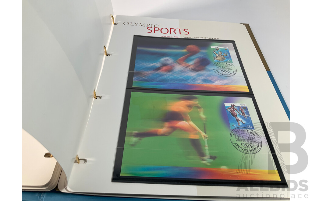 Australian 1996-2000 Olympic Games Prestige Stamp Album
