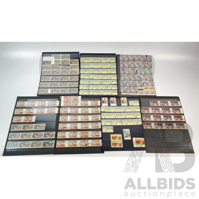Collection of Australian Stamps, High Domination Including Artist Painting Series Set