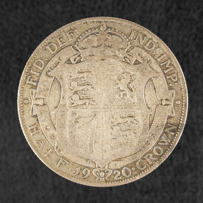 Great Britain KGV 1920 Half Crown .500
