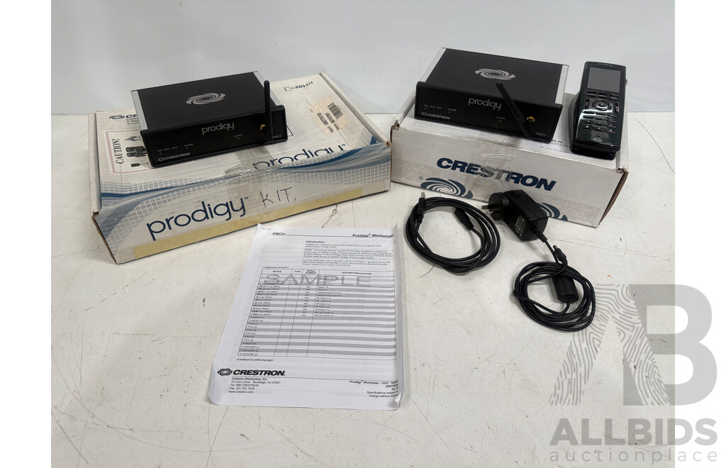 Creston Prodigy Kit, Includes PTX3-DS, PMC2 & DMC2