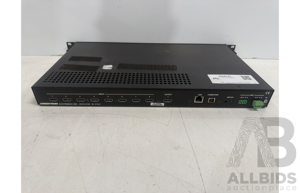 Creston HD-MD8X, Quick Switch HD