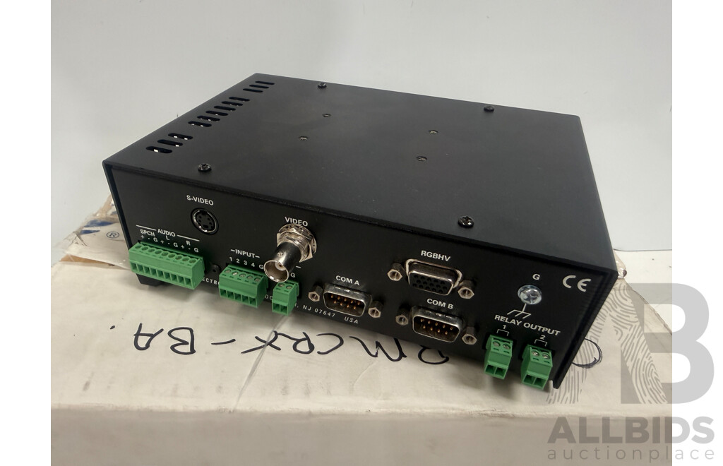 Creston QM-RMCRX-BA Control System and A/V Receiver/Processor