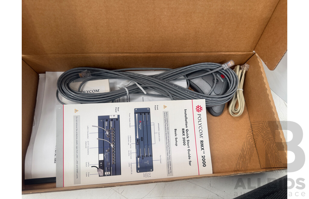 Polycom, RMX2000 + RMX2000 Kit - Video/Audio Conference Platform