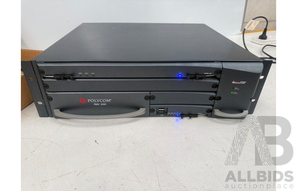 Polycom, RMX2000 + RMX2000 Kit - Video/Audio Conference Platform