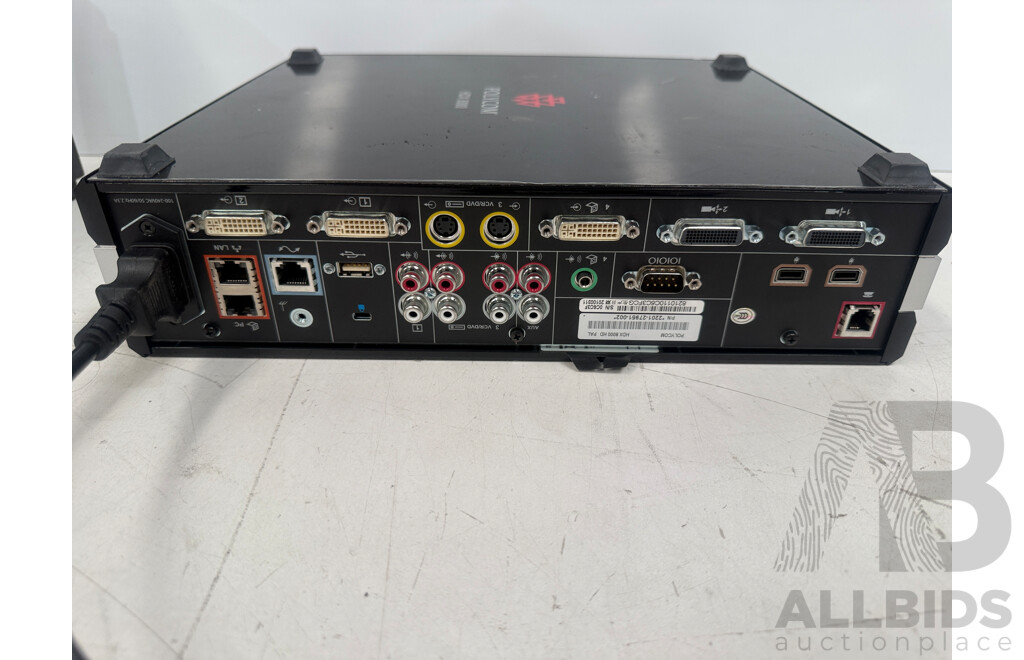 Polycom HDX8000 Media Center + Subwoofer 1565 Speaker