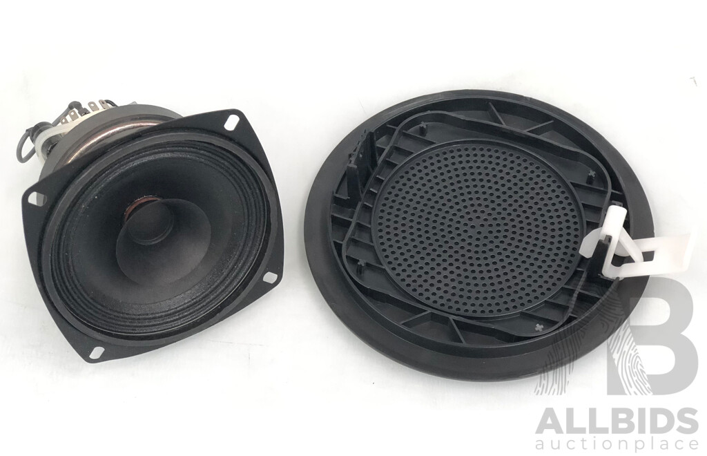 Redback C2107 100mm (4?) 10W 100V Twin Cone EWIS PA Driver Speakers- Lot of 8 - New - ORP $264.00