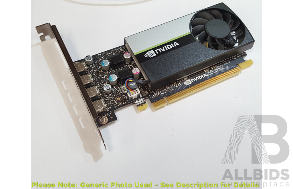 NVIDIA Quadro T1000 4GB GDDR6 Graphics Card