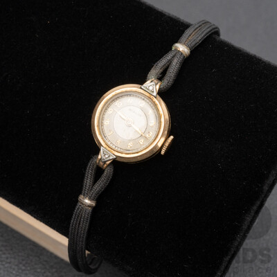 Vintage Ladies' Avalon Manual Hand Wind Diamond Watch