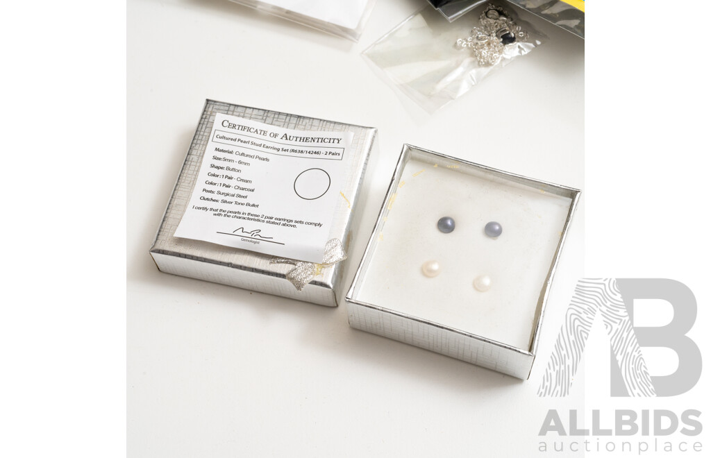 Collection of Jewellery Items in Original Packaging