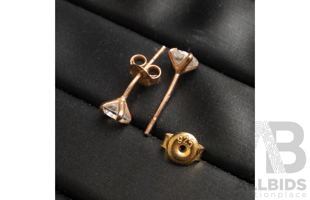 Collection of Vintage Jewellery Including Rolled Gold Fob Chain with Ball Charms