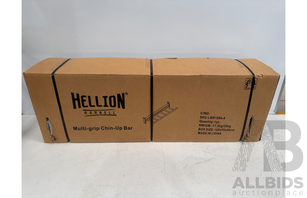 Hellion Barbell Multi Grip Chin Up Bar
