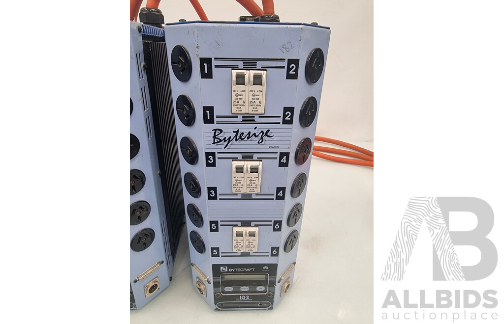 Bytecraft Bytesize 3 Phase 12 Channel Dimmer - Lot of 3