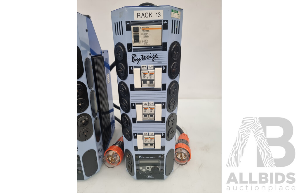 Bytecraft Bytesize 3 Phase 12 Channel Dimmer - Lot of 3