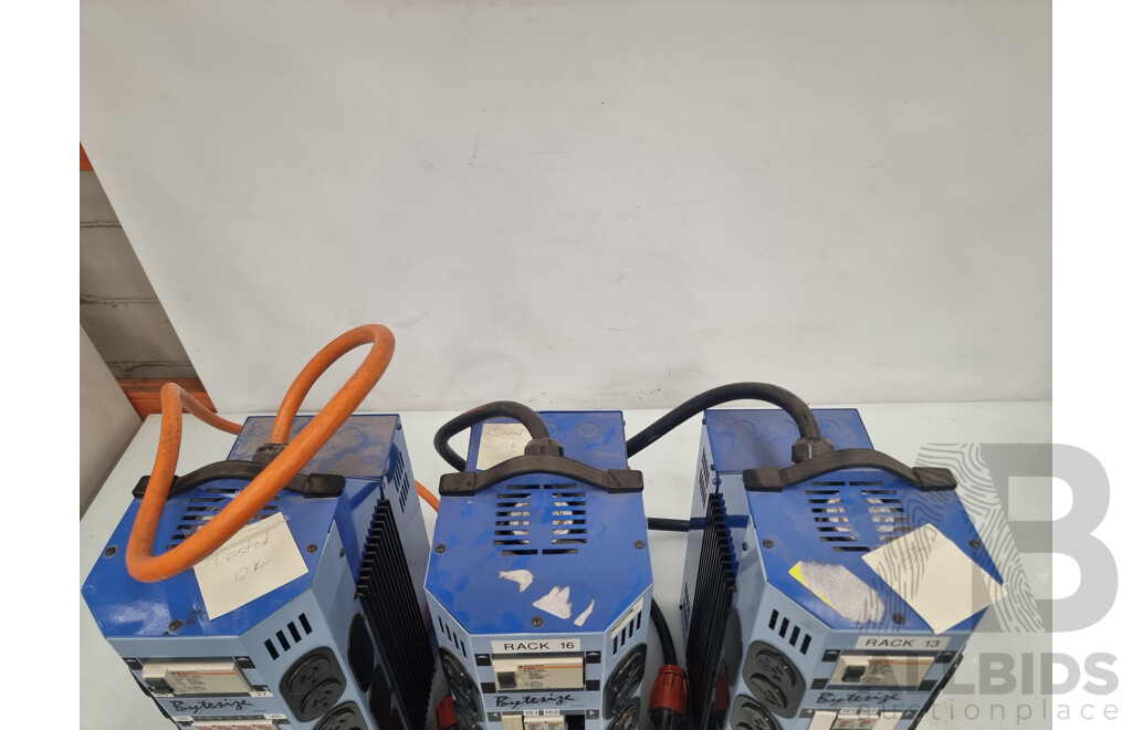 Bytecraft Bytesize 3 Phase 12 Channel Dimmer - Lot of 3