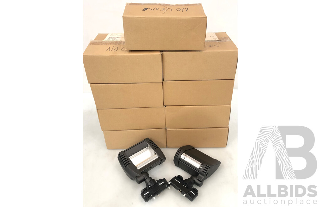 Philips Selecon Aureol Fresco Flood MV Track Lighting Adapater - Lot of Nine - Brand New