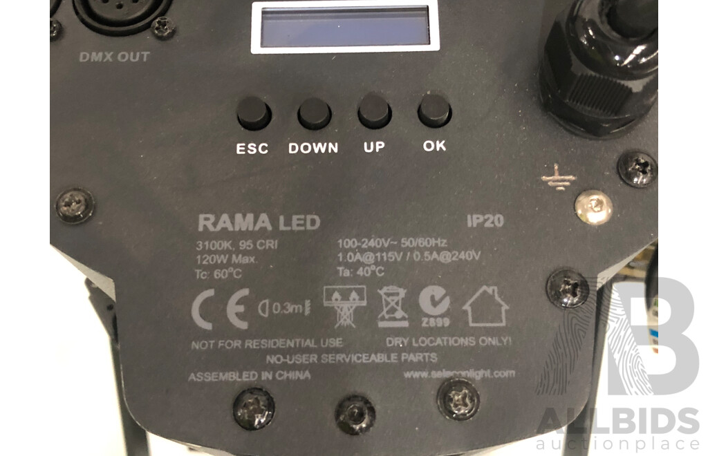 Philips Selecon Rama 3100K LED High Performance 175 Fresnel 7°- 50° Spotlight
