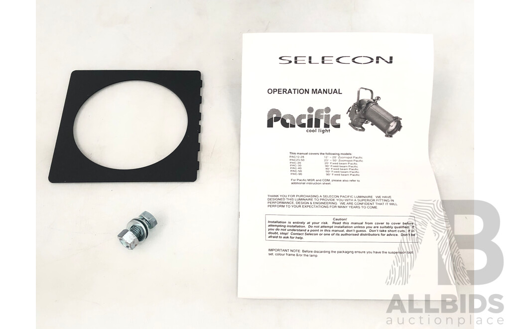 Philips Selecon PAC90 Pacific Cool Light Fixed Beam Spotlight