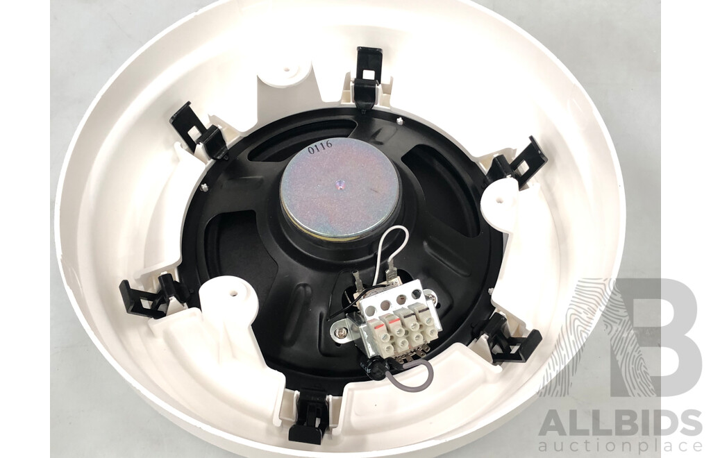 Redback One Shot 8 Inch(200mm) Surface Mount Series 5 Watt Speakers - Lot of Two - New