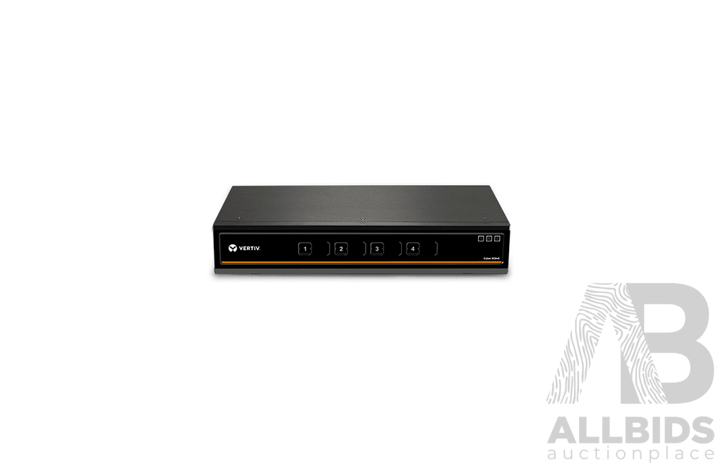 Vertiv Cybrex Secure SC940DP - 4-port Secure EAL4+ KVM, Dual Monitor DisplayPort 1.2, Audio