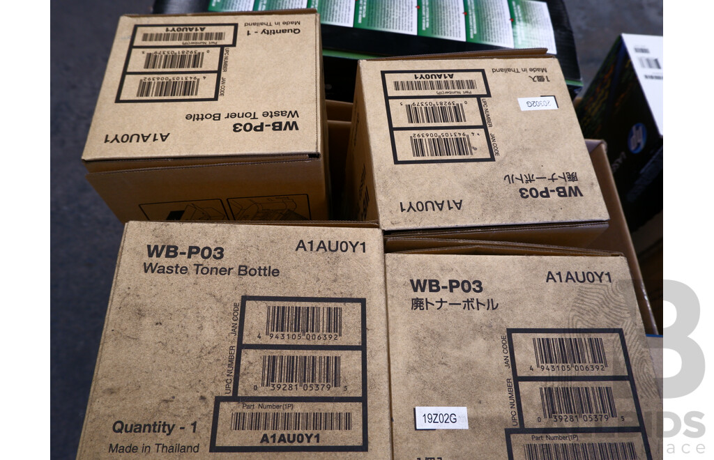 Pallet Lot of Assorted Printer Cartidges & Toners