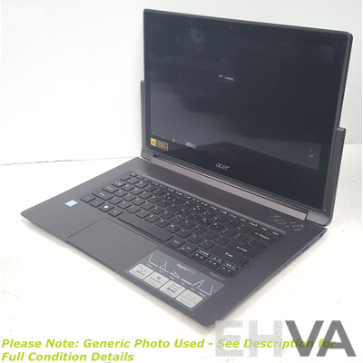 Acer (R7-372T-57CC) Aspire R 13 Intel Core i5 (6200U) 2.30GHz-2.80GHz 2-Core CPU 13-Inch Convertible Touchscreen Laptop