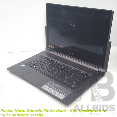 Acer (R7-372T-57CC) Aspire R 13 Intel Core i5 (6200U) 2.30GHz-2.80GHz 2-Core CPU 13-Inch Convertible Touchscreen Laptop