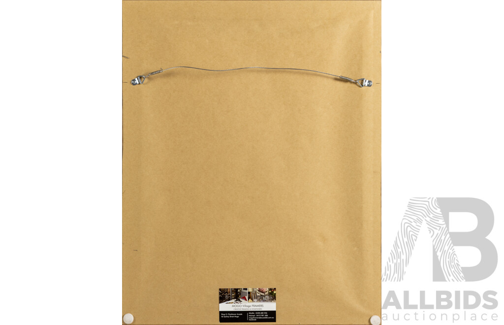 Artist Unknown, (20th Century), Dancing Autumn, Mixed Media Oil on Canvas, 53 x 42 cm (frame)