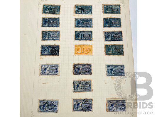 Collection of USA Stamps Spanning 1879 to 1920 Including Special Delivery, Postage Due