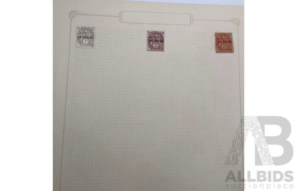 Collection of French African Stamps, Mostly 1920's-1930's Including Syria, Togo, Upper Volta, Tunisia, Chad, Mint Hinged, Overprints, Sets, Perfins