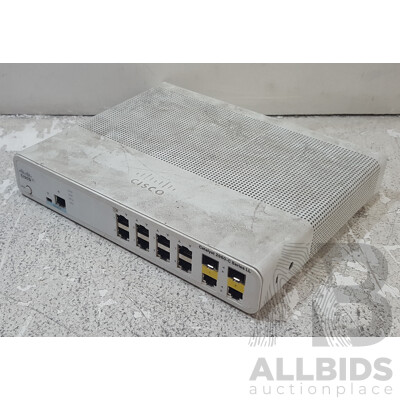 Cisco (WS-C2960C-8TC-S) Catalyst 2960-C Series LL 8-Port Fast Ethernet Switch