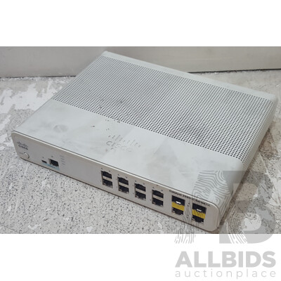 Cisco (WS-C2960C-8TC-S) Catalyst 2960-C Series LL 8-Port Fast Ethernet Switch