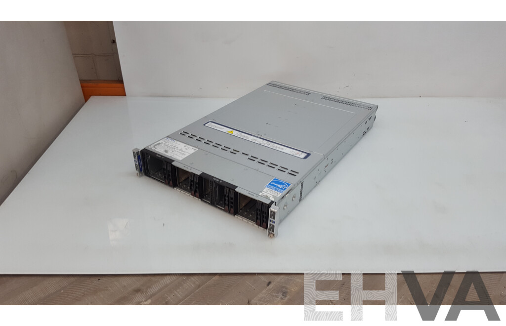 Nutanix (NXS2U4NS24G600) 4-Slot Multi-Node w/ 4 x Supermicro (X11DPT-B-G6-NI22) Dual Intel Xeon GOLD (6126) 2.60GHz-3.70GHz 12-Core CPU 384GB DDR4 Nodes