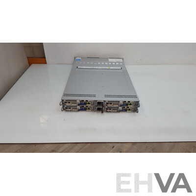 Nutanix (NXS2U4NS24G600) 4-Slot Multi-Node w/ 4 x Supermicro (X11DPT-B-G6-NI22) Dual Intel Xeon GOLD (6126) 2.60GHz-3.70GHz 12-Core CPU 384GB DDR4 Nodes