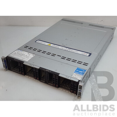 Nutanix (NXS2U4NS24G600) 4-Slot Multi-Node w/ 4 x Supermicro (X11DPT-B-G6-NI22) Dual Intel Xeon GOLD (6126) 2.60GHz-3.70GHz 12-Core CPU 384GB DDR4 Nodes