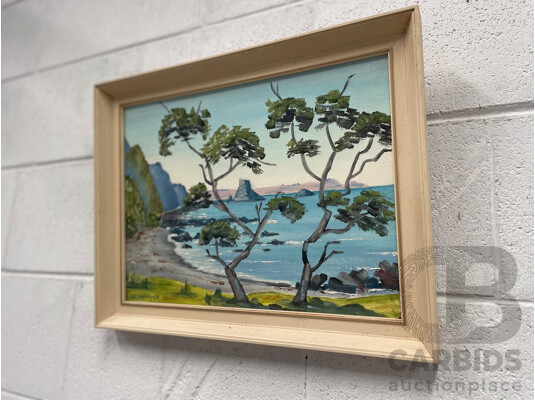 1661352 · ARTIST UNKNOWN (EVE MURGATROYD) Goose Bay - Oil on Board  (36.5 X 46.5cm)