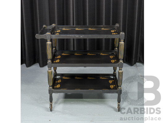 Timber Three Tier Traymobile